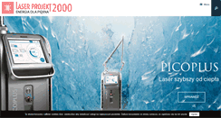 Desktop Screenshot of laserprojekt2000.eu